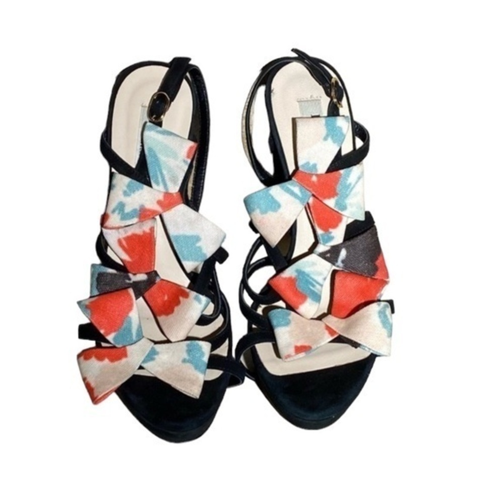 LK Bennett Strappy Bow Heels 6.5
